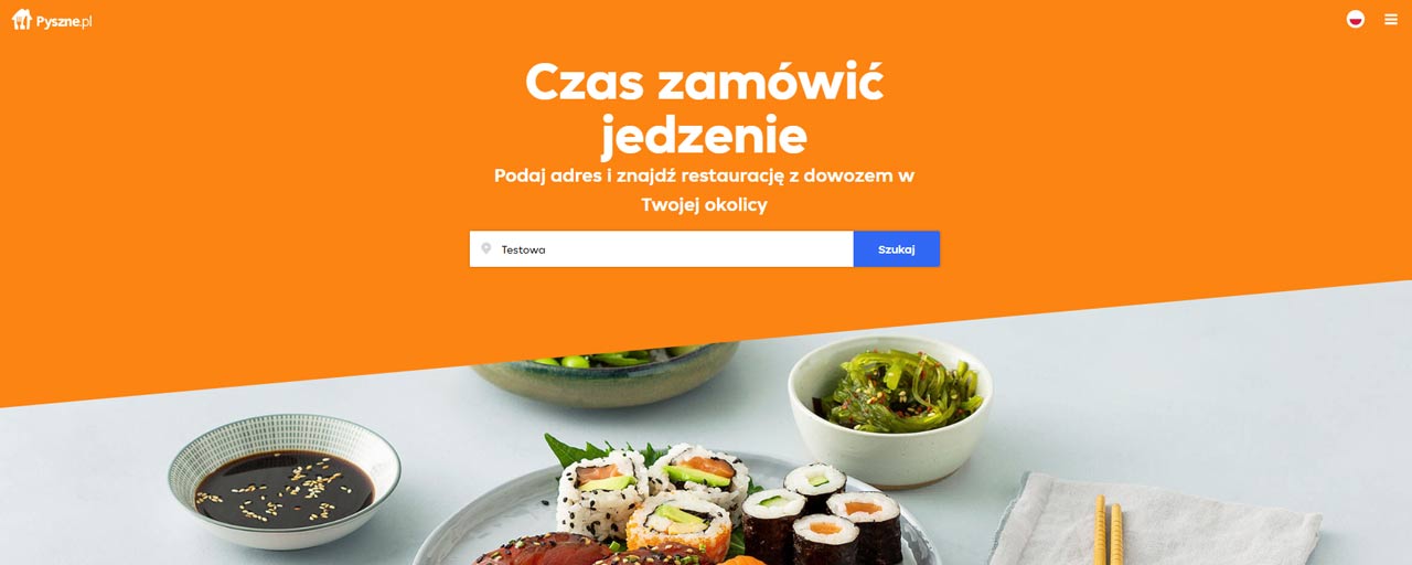 Dostawa jedzenia online