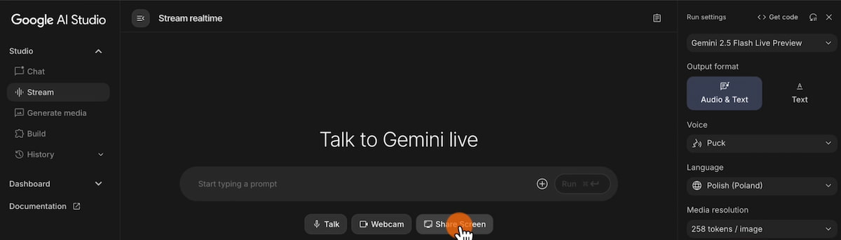 Gemini pozwala na współdzielenie ekranu komputera Gemini pozwala na współdzielenie ekranu komputera