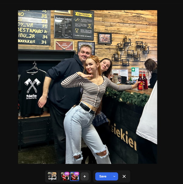 Zdjęcie zespołowe z integracji firmowej przerabiane z pomocą Freepik AI Zdjęcie zespołowe z integracji firmowej przerabiane z pomocą Freepik AI