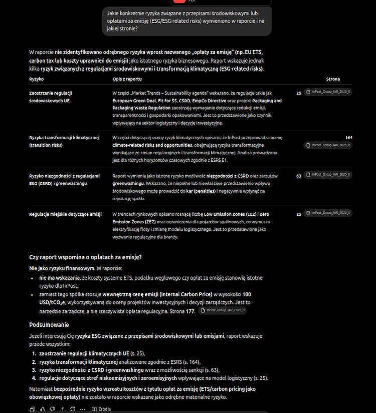 ChatGPT - Test precyzji