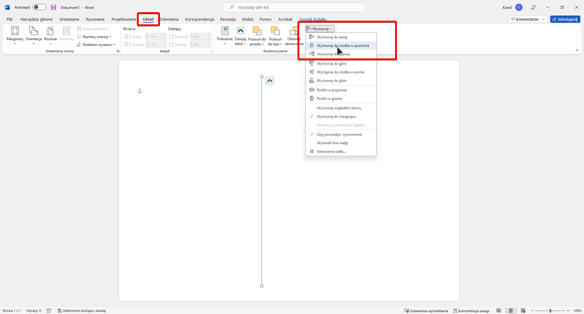 Krok po kroku - kartka świąteczna w programie MS Word