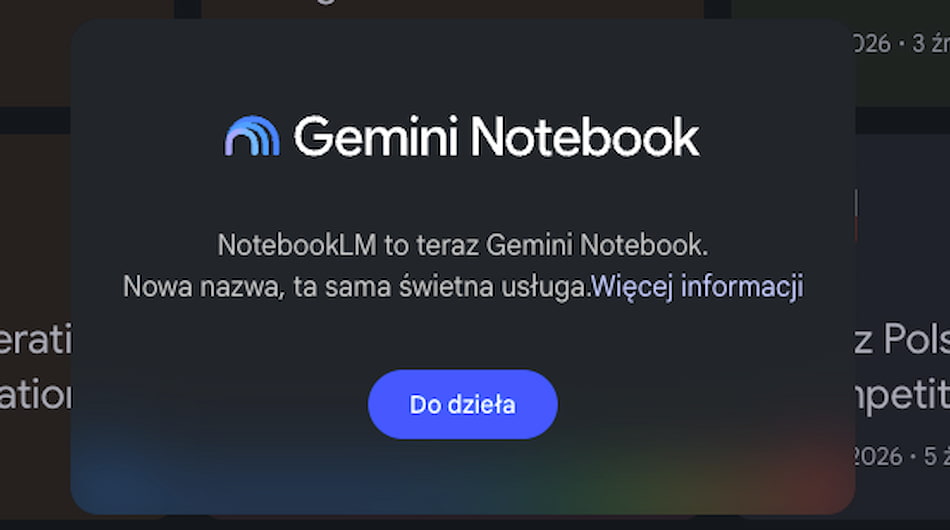 Gemini Notebook - zmiana nazwy Gemini Notebook - zmiana nazwy