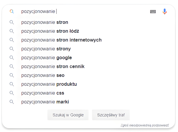 Wyszukiwarka Google