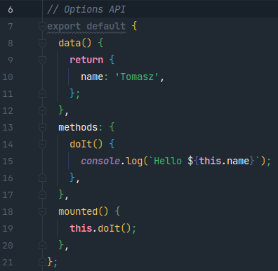 Composition API - Vue 3 Vue 3 - kod - Composition API