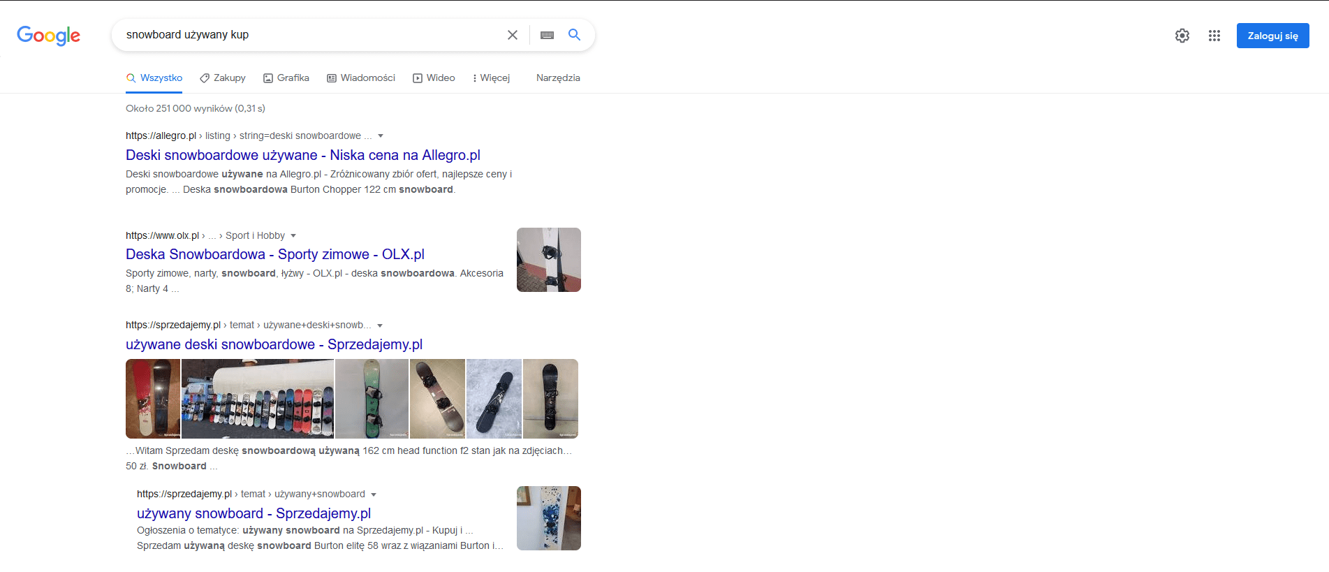 Wyszukiwanie w Google
