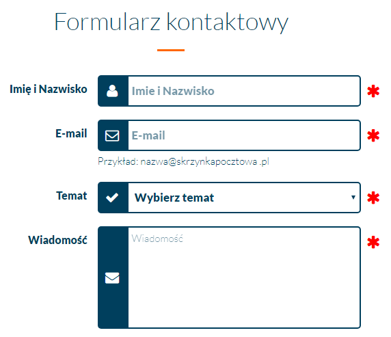 Formularz ostylowany