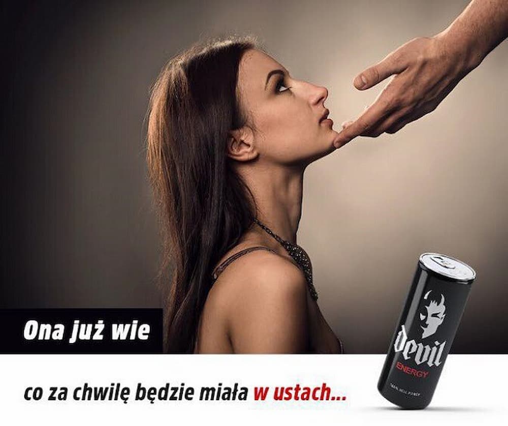 Reklama Devil Drink