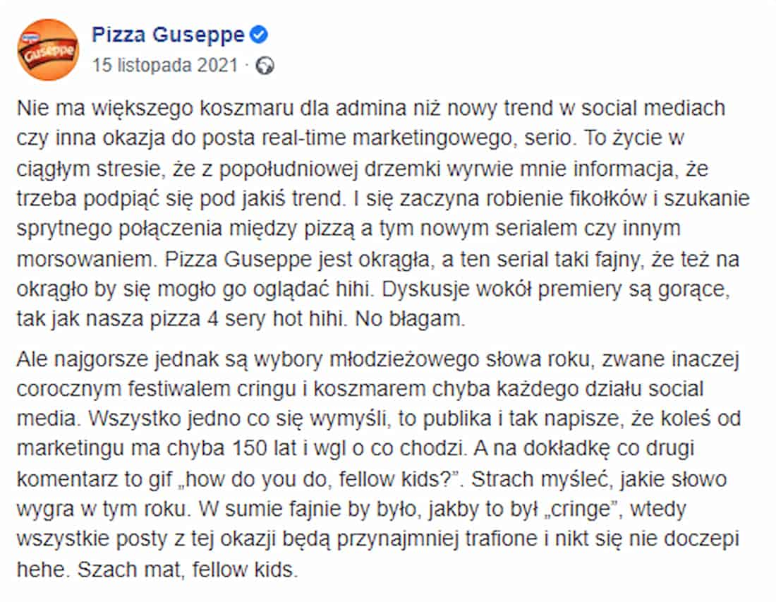 Wybory młodzieżowego słowa roku