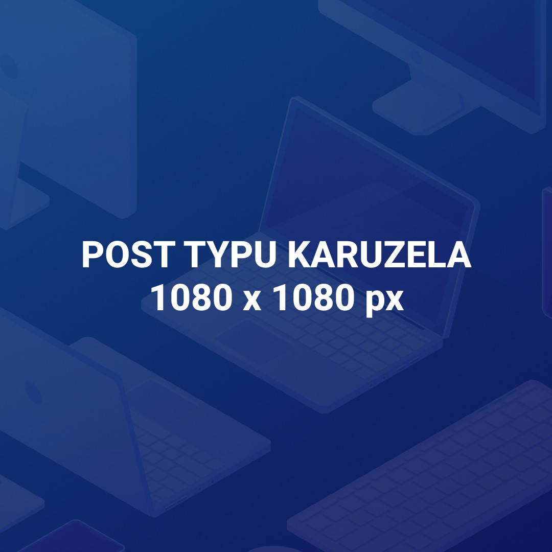 Wymiary postu typu karuzela na Facebooku