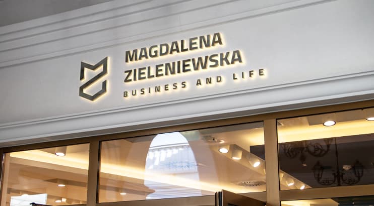 Magdalena Zieleniewska - projekt logo