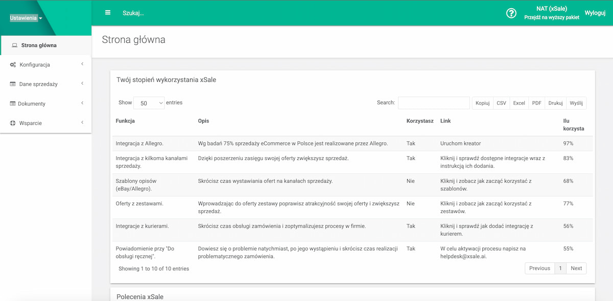 Natvita - responsywna strona internetowa